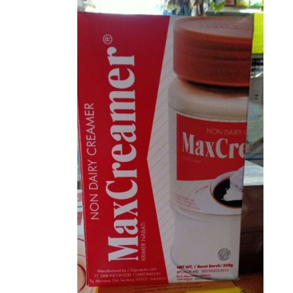 

✓MaxCreamer 500gr