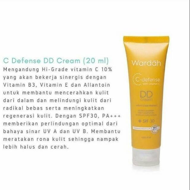 WARDAH C - Defense DD Cream 20ml