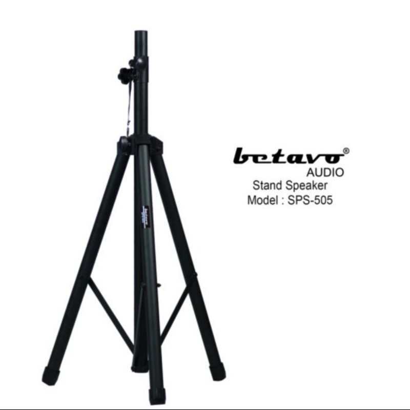 Stand Tripod Speaker Dudukan Speaker Bahan Full Besi Betavo SPS-55 isi 1pcs Original