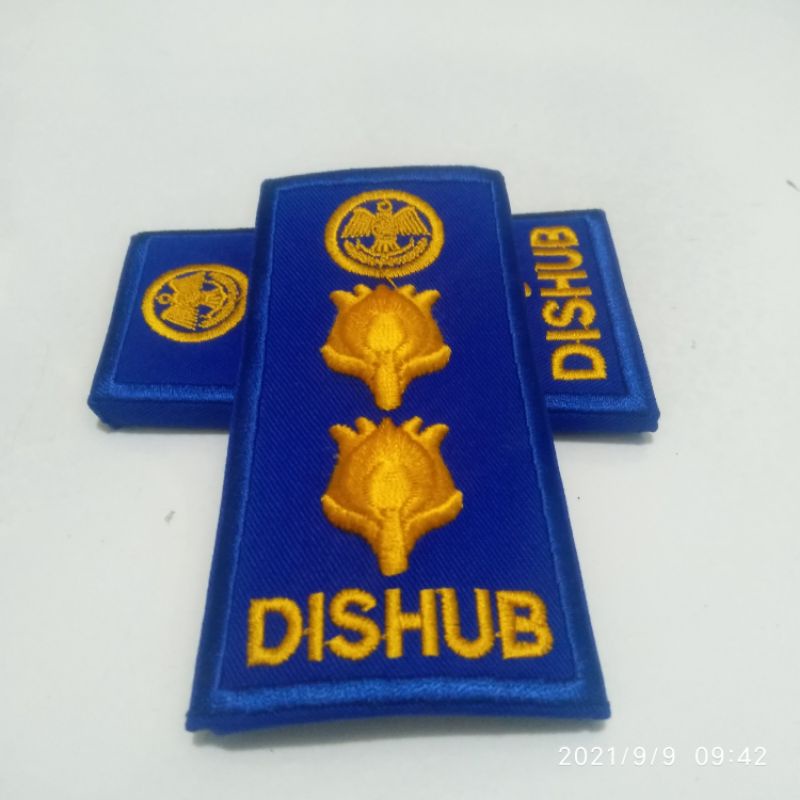PANGKAT DISHUB 4A LOGO BORDIR