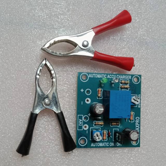 kit aki charger 12v maxpro 2 dan japit aki