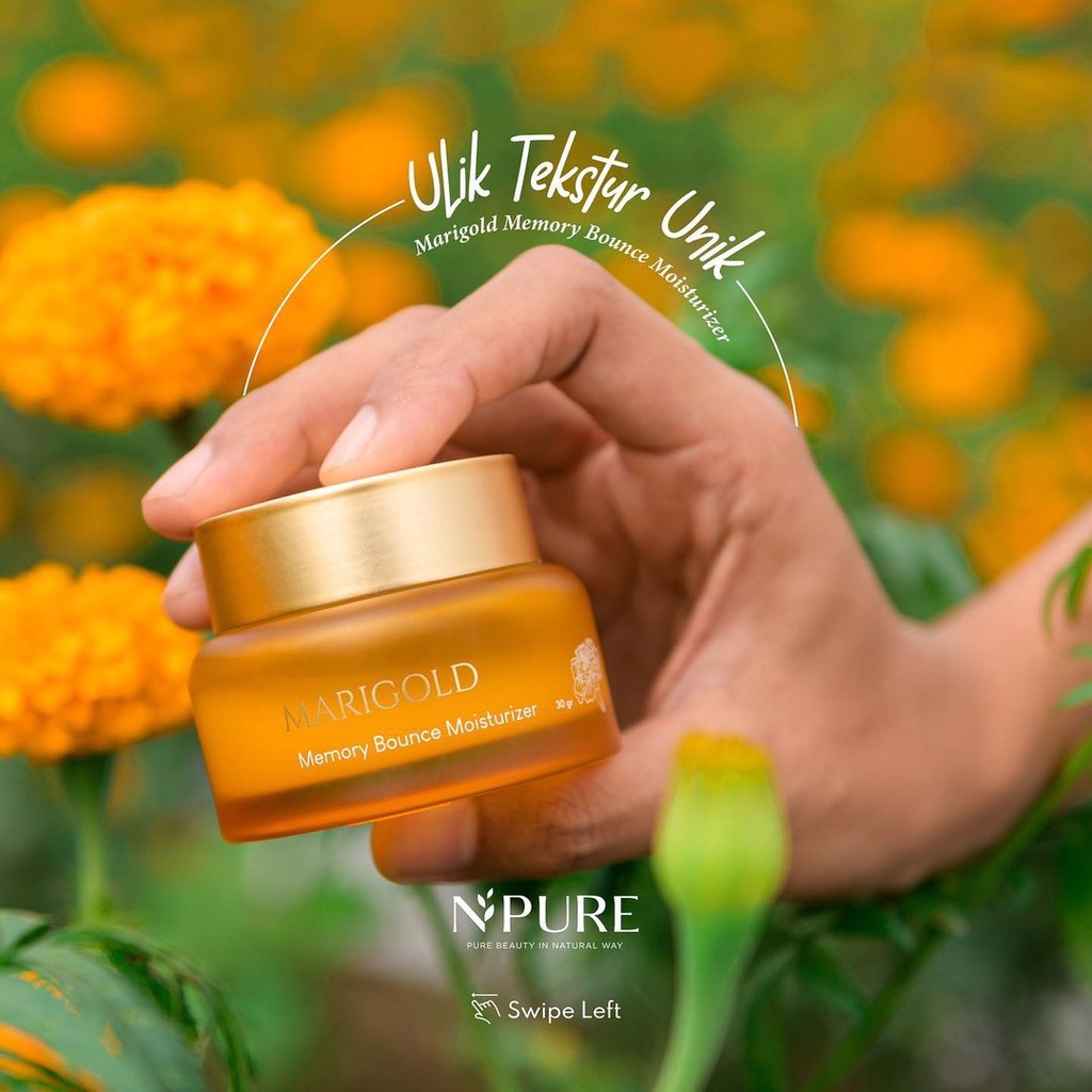 READY NPURE Marigold Memory Bounce Moisturizer / cream wajah npure [NPURE MARIGOLD MOIST]