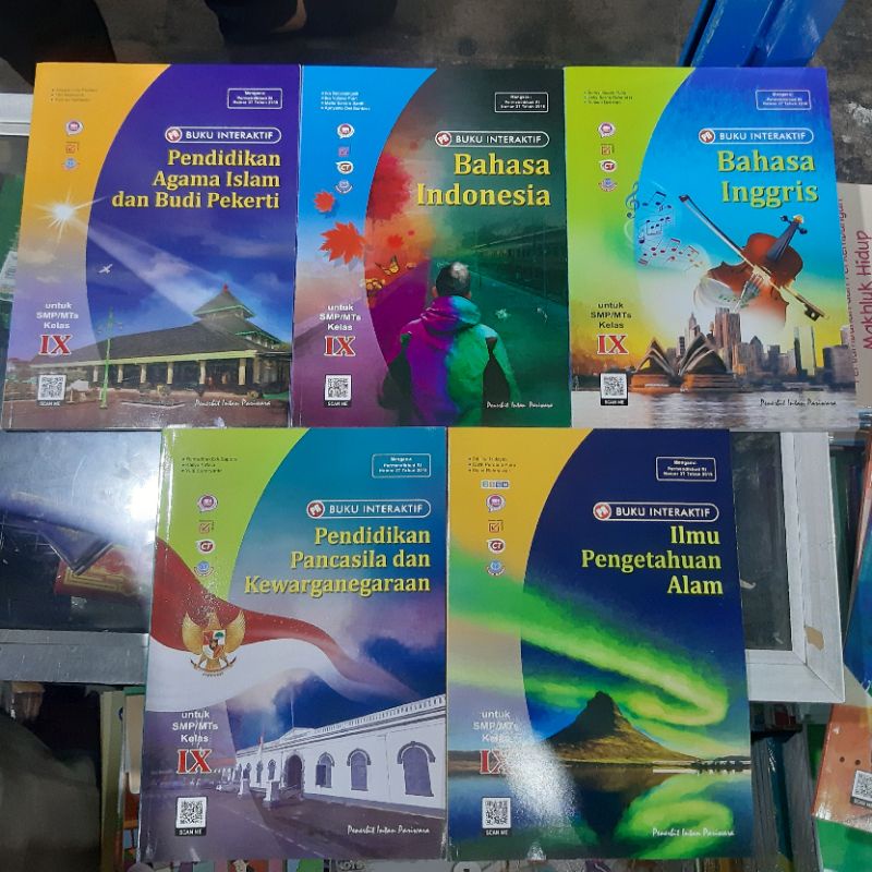 Buku LKS PR Kelas 9/IX SMP/MA SEMESTER 1 2021 - Intan Pariwara