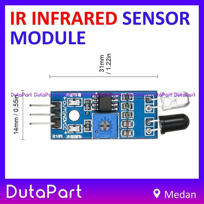 IR Infrared Sensor Obstacle Avoidance Module Proximity Arduino Modul