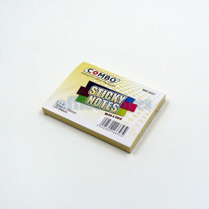 

Memo Tempel / Combo Sticky Notes / Kertas Memo Stick / Memo SNT-657 (3 x 4”)