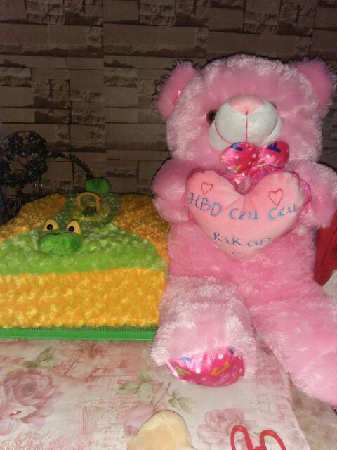 Tudung Saji Karakter Kotak Bahan Mawar