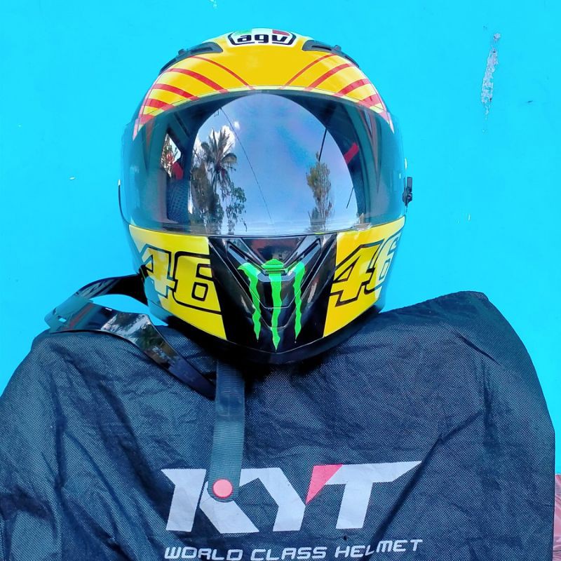 helm kyt vendetta2 repaint soleluna not agv dql corsa pista k3sv k1 shoei arai x14 tsr kyt nhk