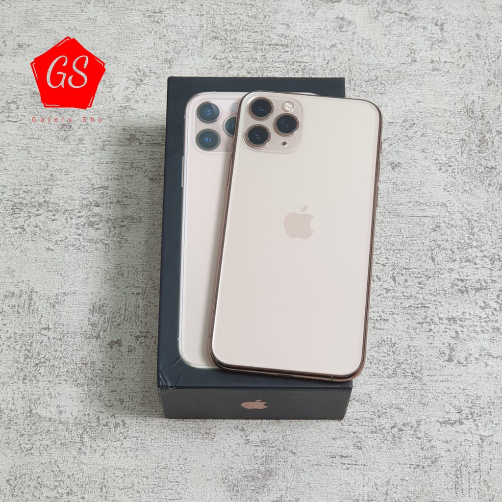 IPHONE 11 PRO MAX 512GB/256GB/64GB Second ORI Fullset Mulus-Gold