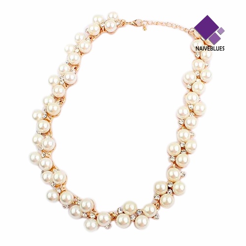 Kalung Mutiara Imitasi Elegan Untuk Hadiah Valentine Wanita