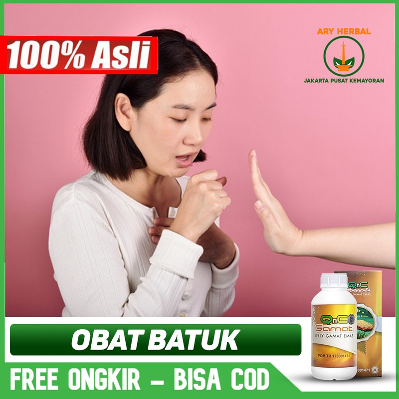 

Obat Batuk, Batuk Menahun, Berdahak, Gatal Tenggorokan Herbal QnC Jelly Gamat Terlaris Bisa COD