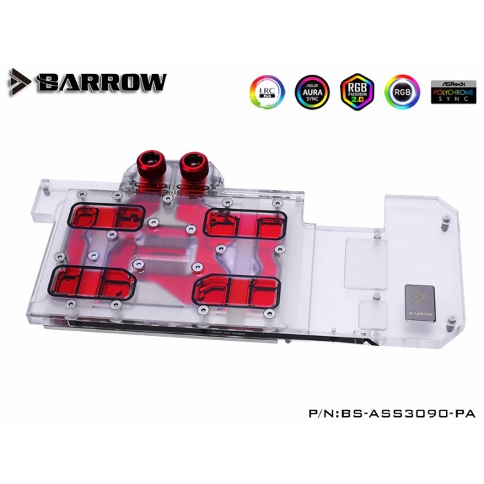 BARROW BS-ASS3090-PA GPU Block for ASUS STRIX RTX 3080 3090 ARGB