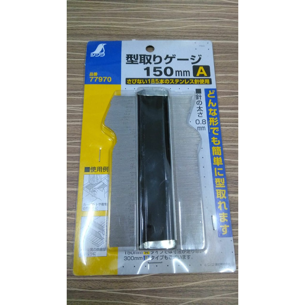 

SHINWA COUNTOUR GAUGE 77970 150MM A