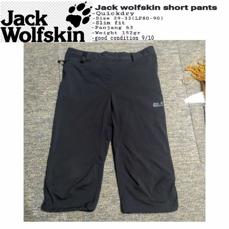 celana jack wolfskin original second 2nd jackwolfskin pants gunung ultralight pria wanita bekas bran