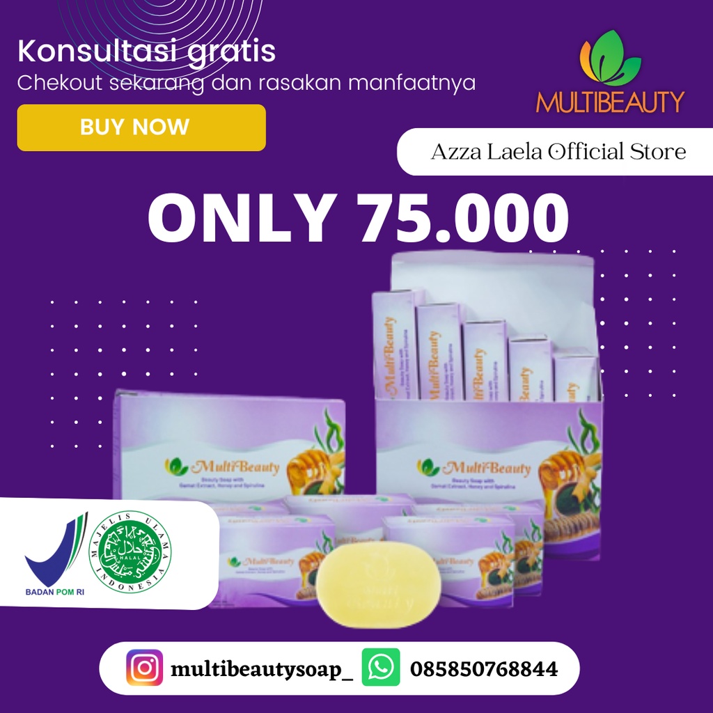 Sabun MBS - Sabun MBS Multi Beauty - Sabun Multibeauty - Multi Beauty Soap - Multi Beauty