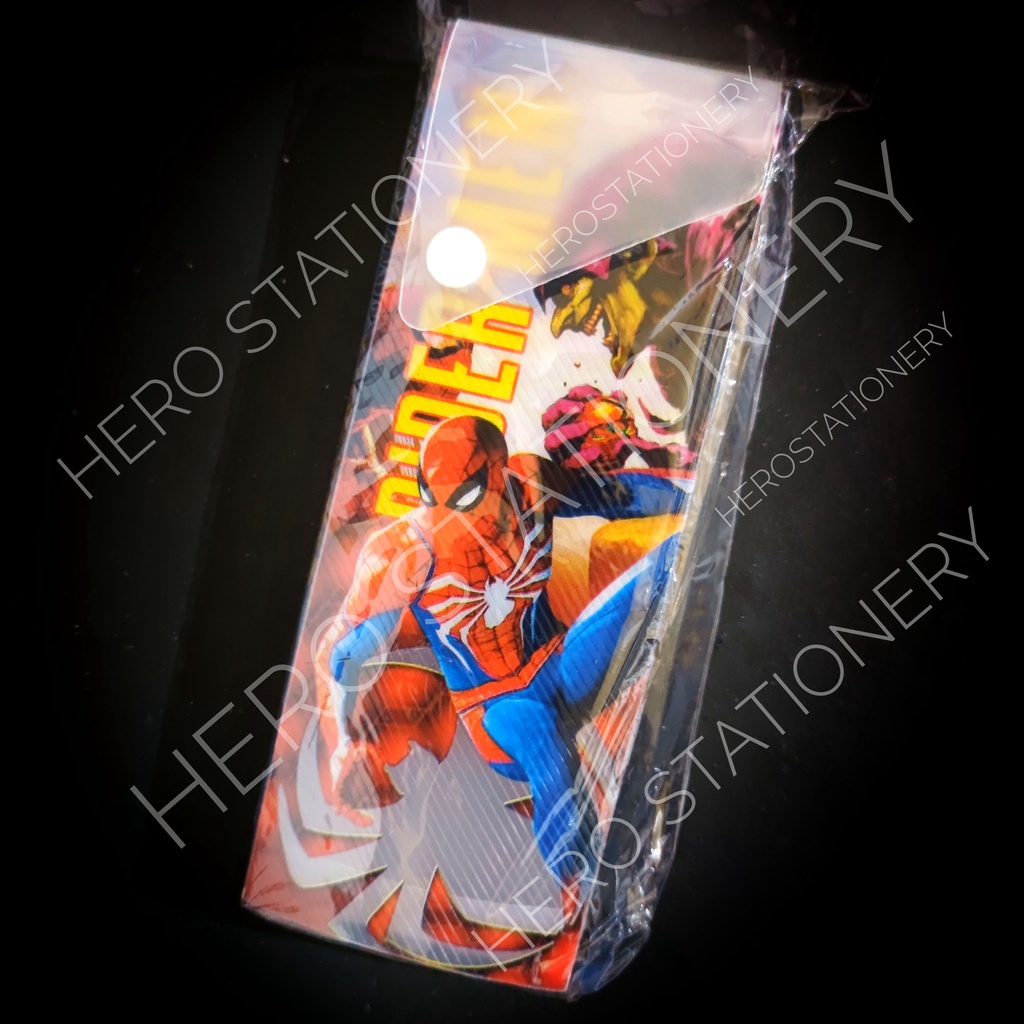 

Kotak pensil plastik kancing motif fancy