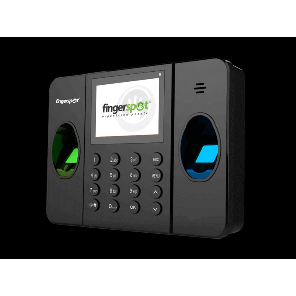 Fingerspot Revo Duo-158BNC mesin absensi absen sidik jari support backup Battery batrei - Lan -
