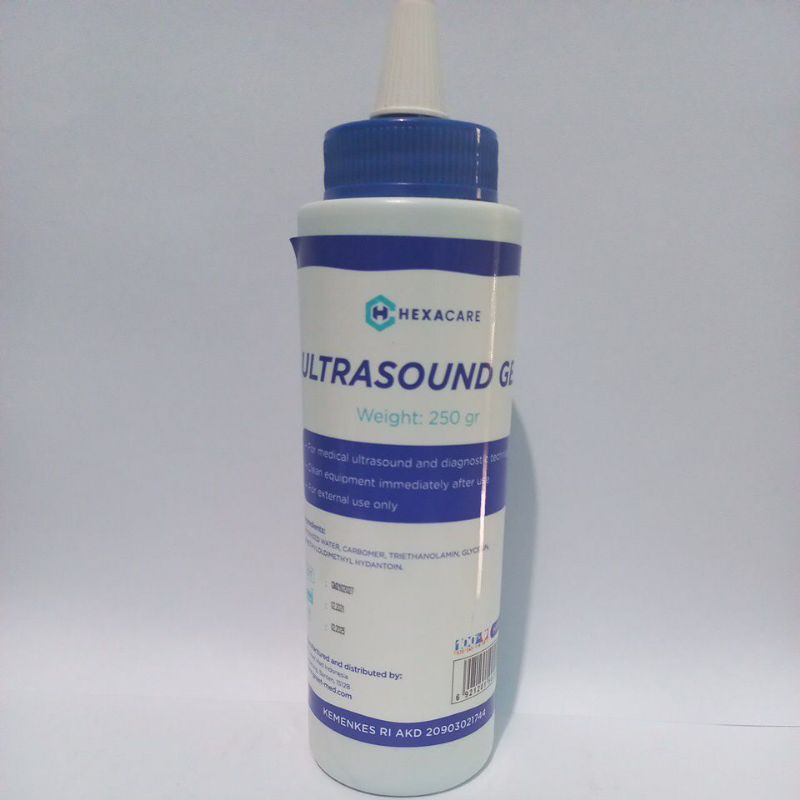 Ultrasound gel 250gr hexa care / Cairan Usg / Ultrasound