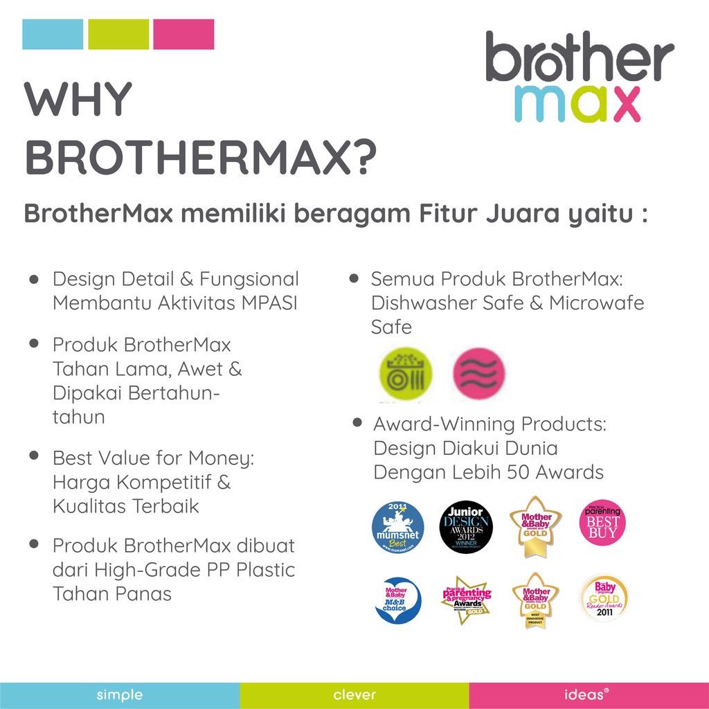 BROTHERMAX WEANING BOWL SET