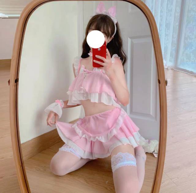 COSTUME SEXY LOLITA NEKO MAID 40