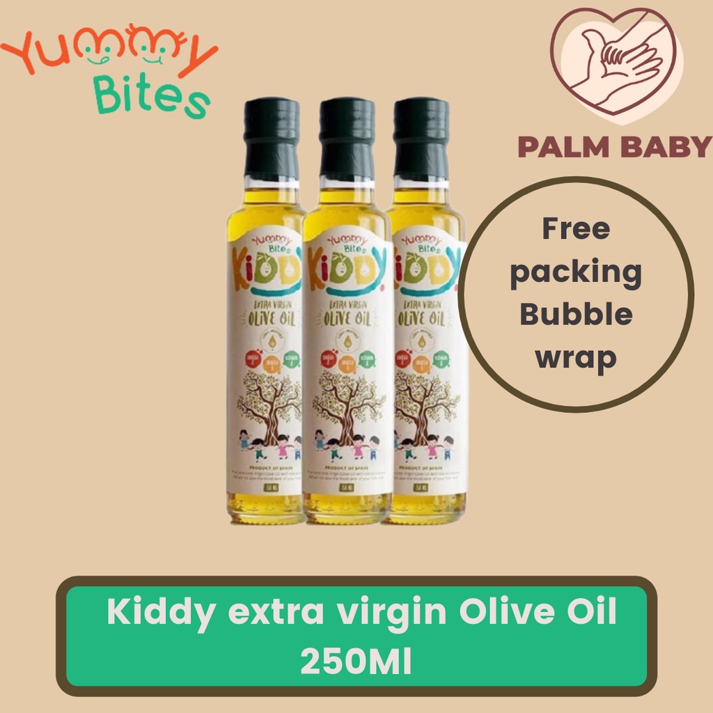 

Yummy Bites Kiddy Extra Virgin Olive Oil (250ml) minyak zaitun Mpasi