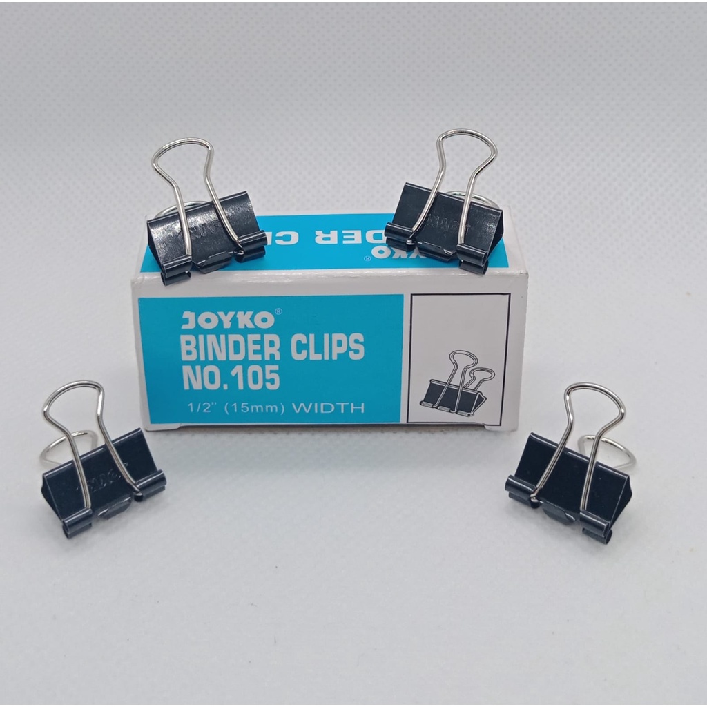 Binder Clips / Klip / Penjepit Kertas Joyko No. 105