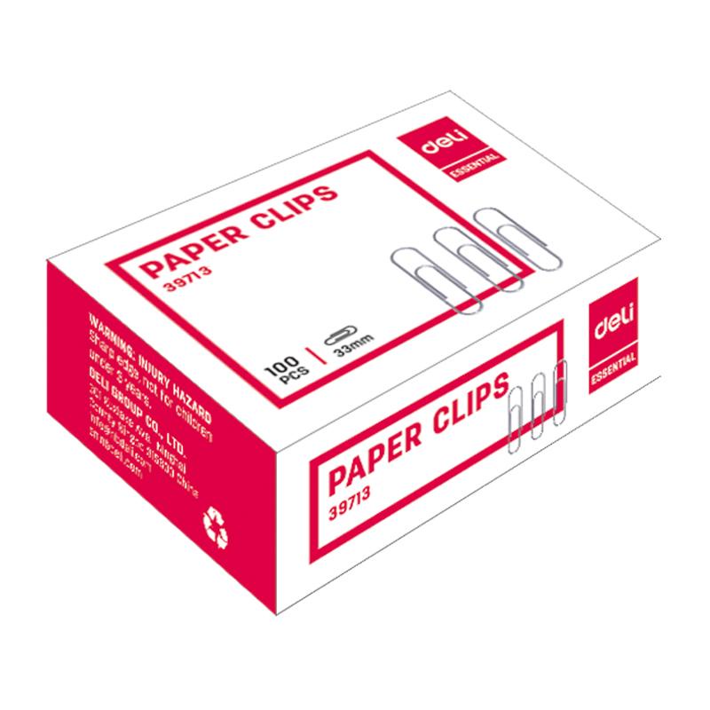 

KLIP KERTAS DELI PAPERCLIP NO.3 ISI 100 PCS EG-00302