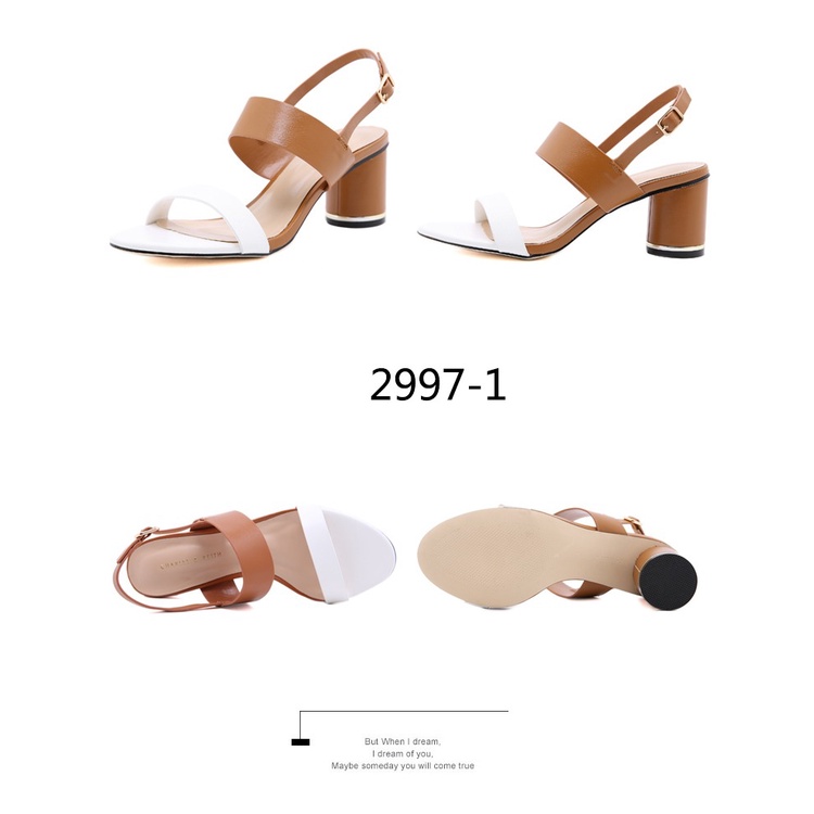 Ck Cylindrical Heel Sandals 2997-1