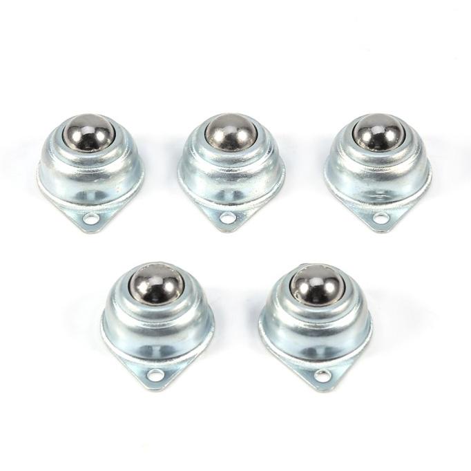 cusss order] 5 Pcs Transfer Bearing Ball Roller Mounted Ball 2 Holes