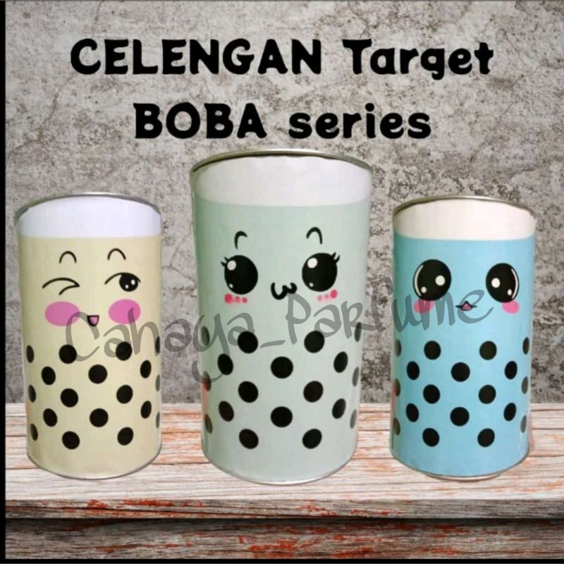 Celengan Target Boba Celengan Target Viral Celengan Target Buka Tutup Celengan Target Permanen
