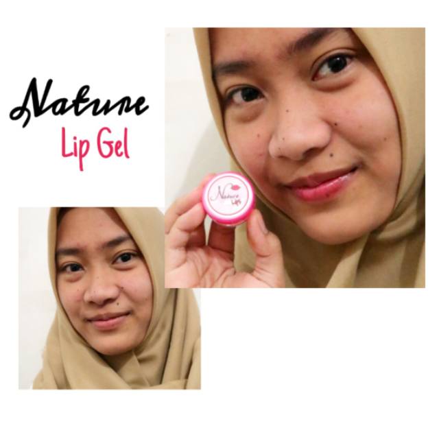 NATURE LIP GEL SERUM BIBIR