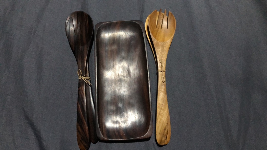 Roburobu | Piring Kayu, Lepek Kayu