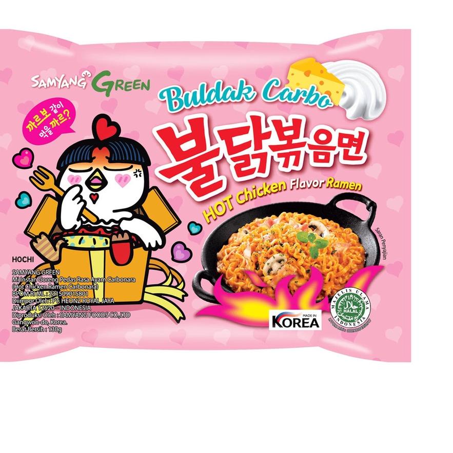 

「⭐Terbaru 3.3」 Samyang Hot Chicken Ramen Carbonara 130g #murah