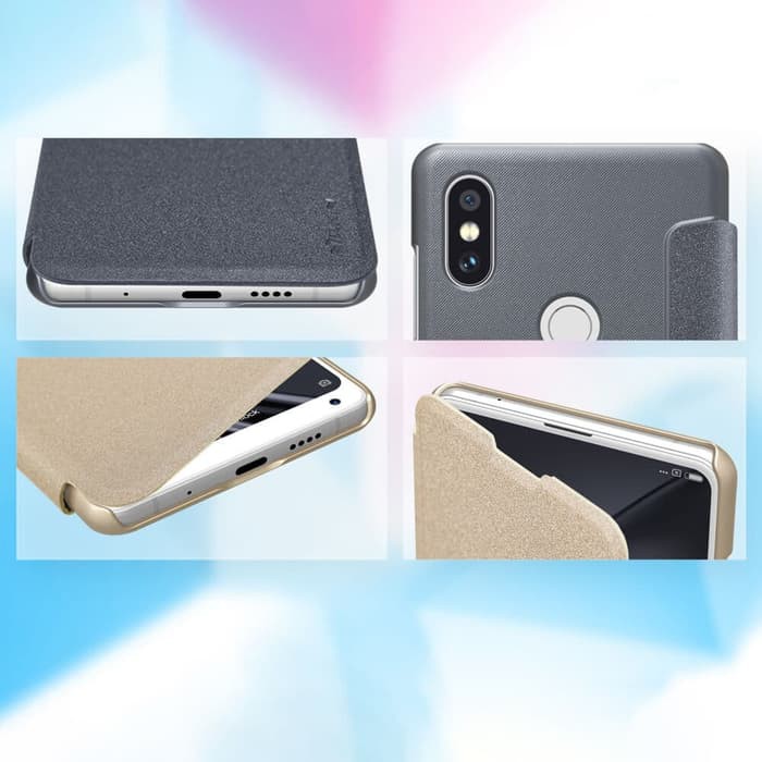 Xiaomi MIX 2s Flip Cover NILLKIN Sparkle Case