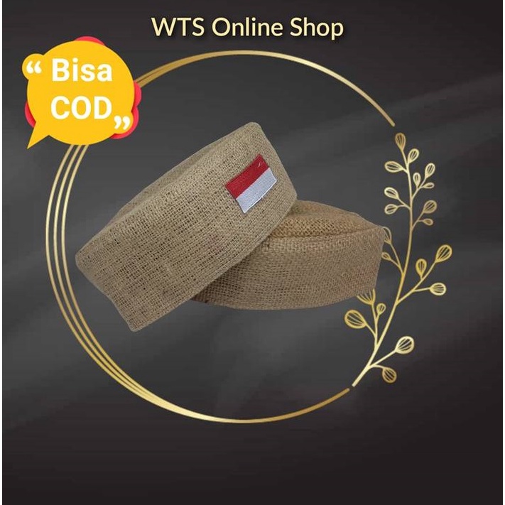 Peci Rajut Indonesia Peci Songkok Indonesia Kopiah Dewasa Indonesia Bahan Goni Premium