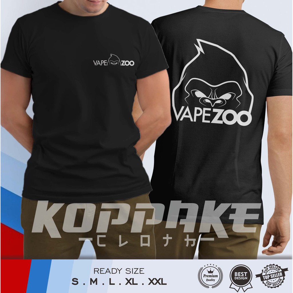 Kaos Vapezoo vape zoo DB v2 Baju Distro