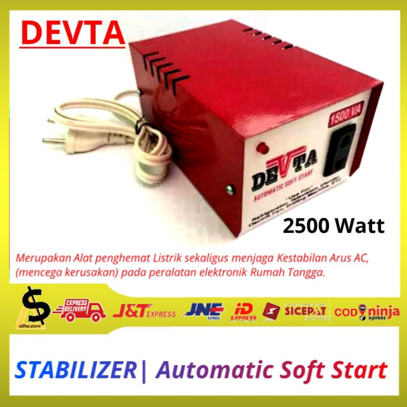 [STABILIZER] Automatic Soft Start Devta 2500 Watt| (Penghemat Listrik/ Power Starting)