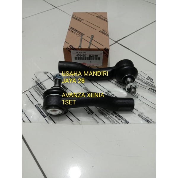 Tie rod end Avanza / xenia 1set kiri kanan