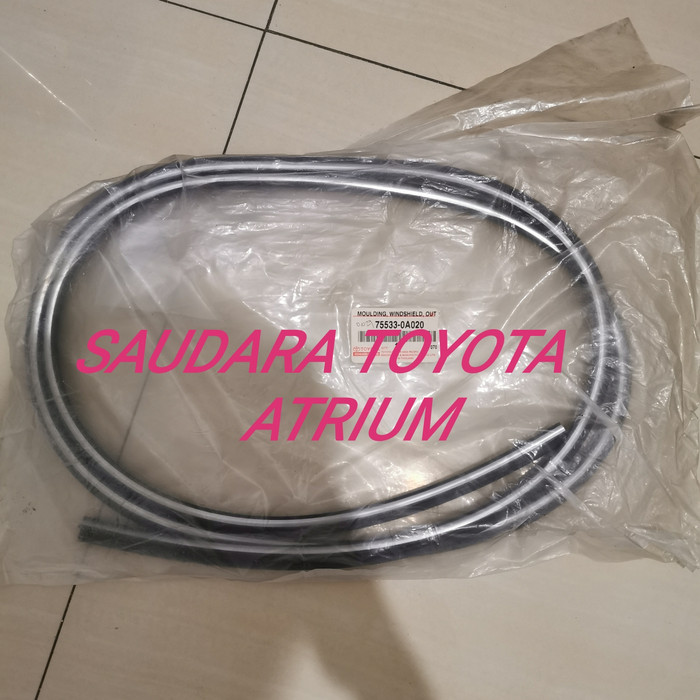 Karet Kaca depan soluna GLI List kaca depan soluna GLI original