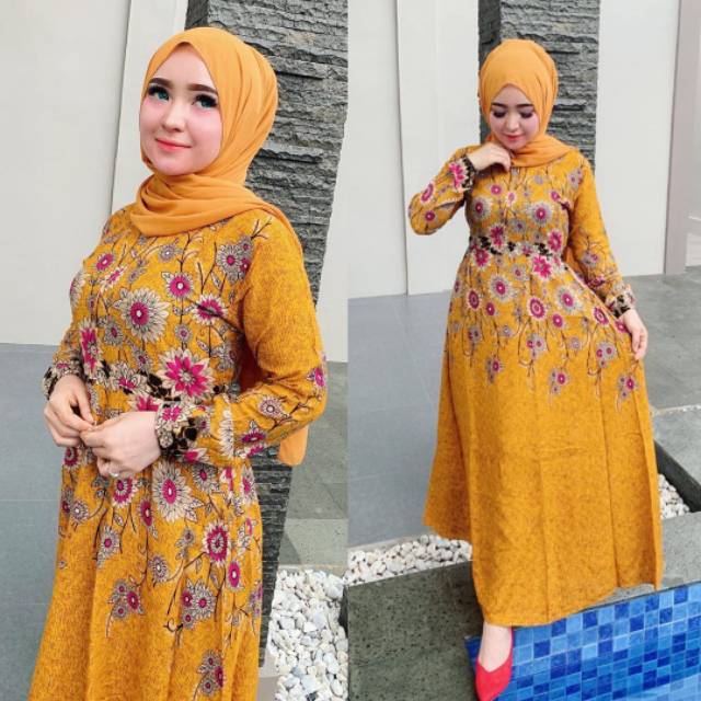 Daster bunga shellasaukia ori