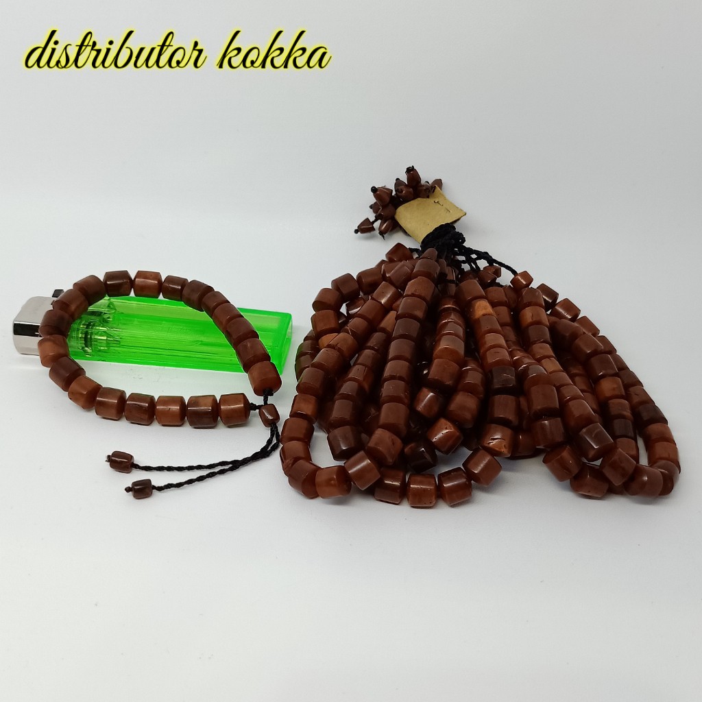 ( SUPER MURAH ) Paket hemat 10 pcs gelang Kokka kaukah  mardjan buntut coklat