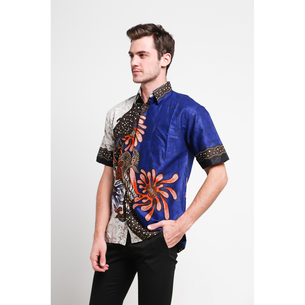 Baju Batik Pria | Kemeja Batik | Hem Batik Modern Riyan