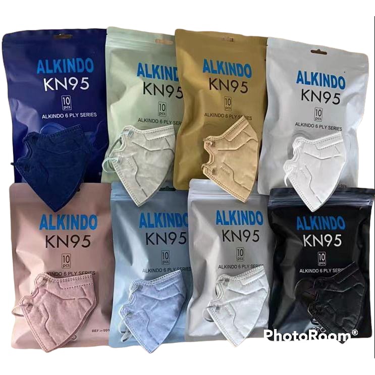 [ ALKINDO ] MASKER KF94 PRO / KN95 PRO 6PLY KOREA AER PRO ISI 10PCS MASKER KN95 PRO ALKINDO