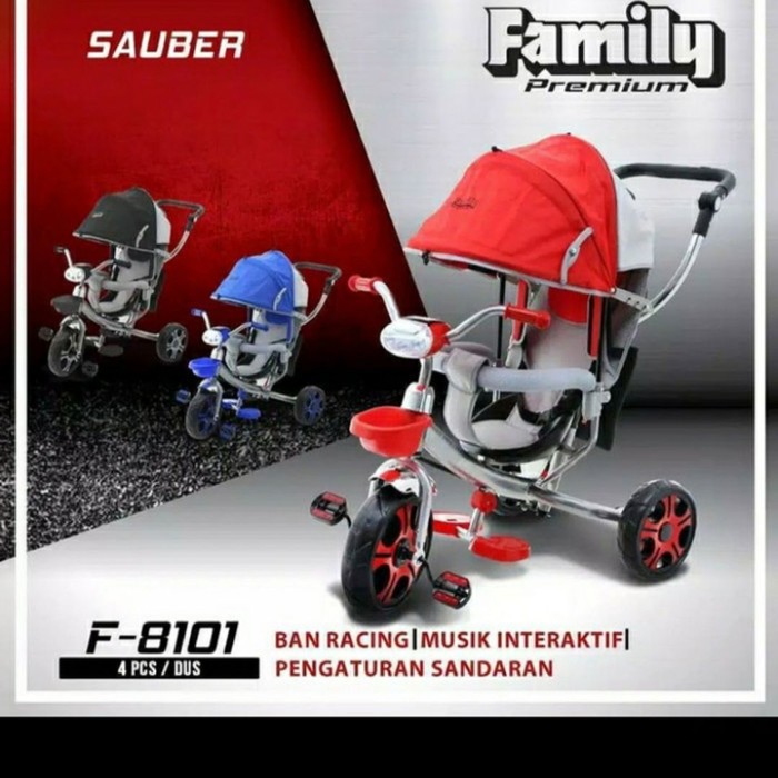 SEPEDA RODA TIGA FAMILY F-8101