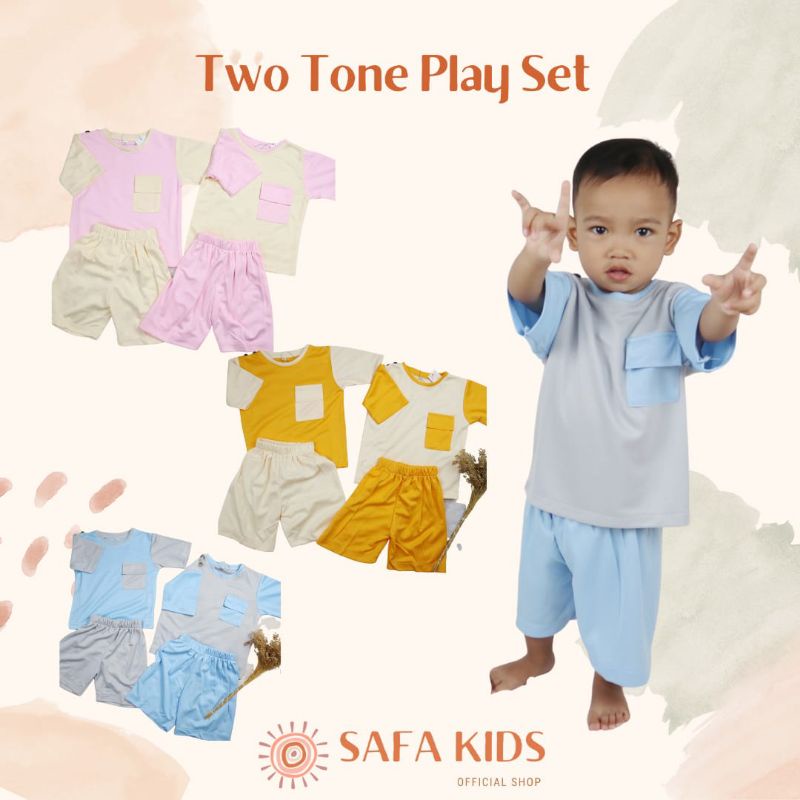 SAFA KIDS - TWO TONE PLAY SET/SETELAN ANAK