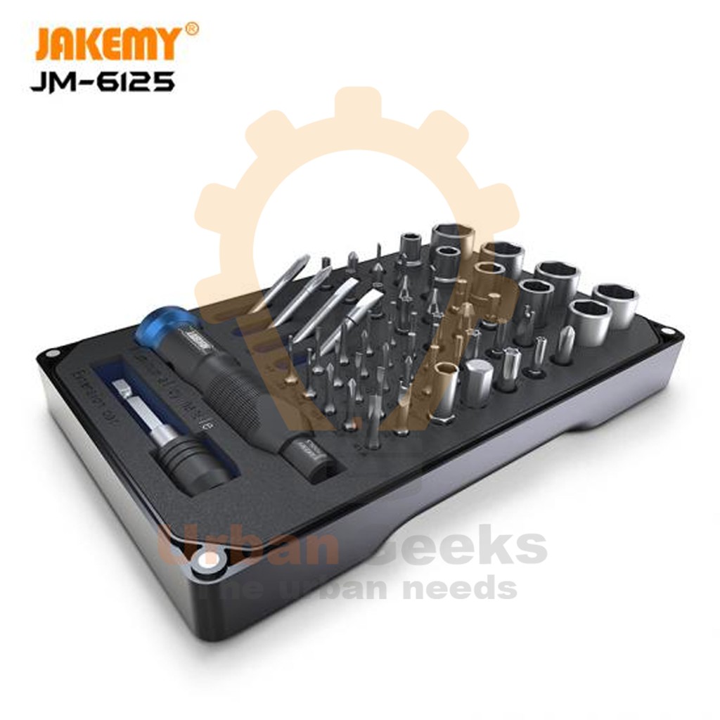 Multifunction Screwdriver Repair Tool Set ORI Jakemy JM-6125 60-in-1