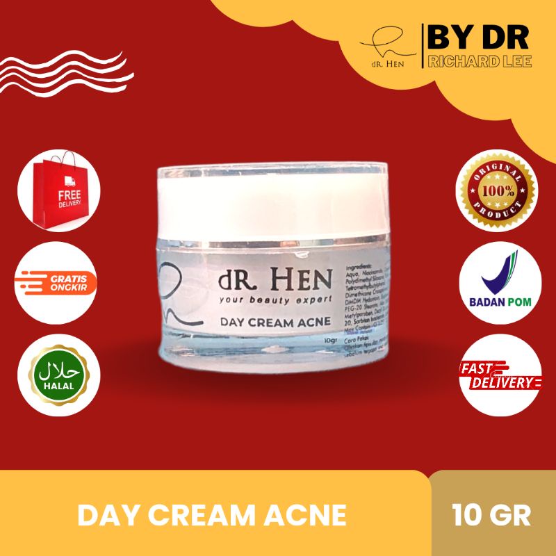 DAY CREAM ACNE DAY CREAM WHITENING DR HEN ATHENA by dr richard lee