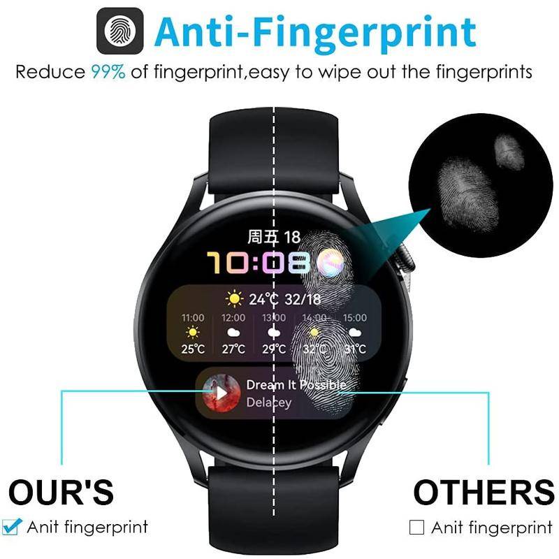 Pelindung Layar Tempered Glass Untuk Huawei watch 3 pro GT2 GT3 42mm 46mm GT2e GT runner Huawei Honor Magic2 GS3