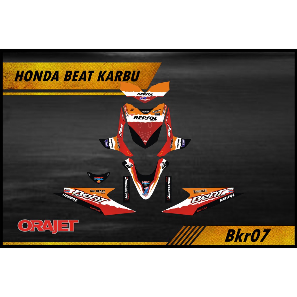 Decal Beat Karbu 07 Shopee Indonesia