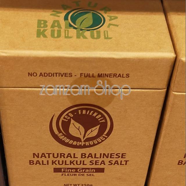 

Natural Balinese sea salt Fine Grain 250gr Garam Bali