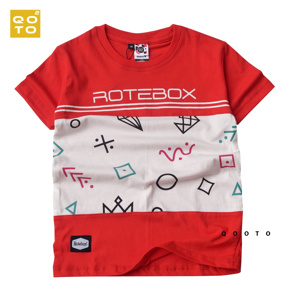 Rotebox Baju Kaos Distro Anak Laki Laki Umur 1-12 Tahun Bahan Cotton